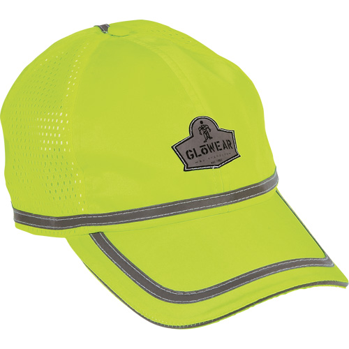 Casquette de baseball haute visibilit&eacute; GloWear 8930, Jaune lime haute visibilit&eacute;, Polyester Mukwa Safety Services