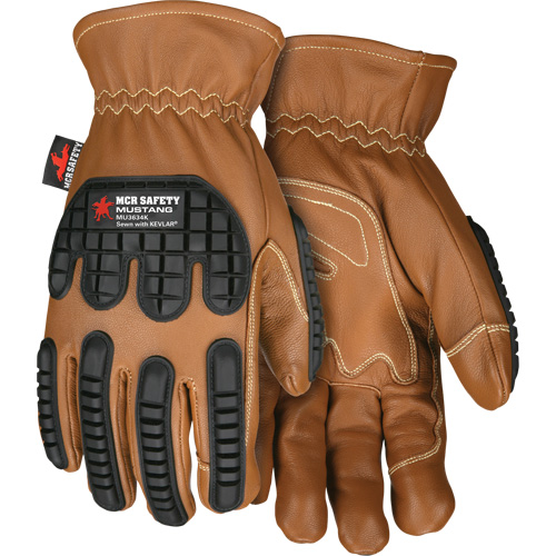 Arc-Flash Gloves, Medium, 9.5" L, 61.4 cal/cm², Level 4, NFPA 70E Mukwa Safety Services