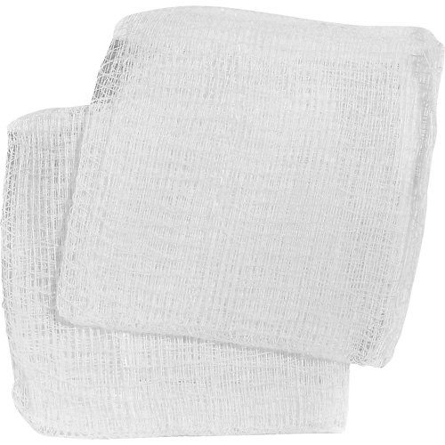&eacute;ponges de gaze non tiss&eacute;es Dynamic, Tampon, 4" lo x 4" la, Dispositif m&eacute;dical Classe 1 Mukwa Safety Services