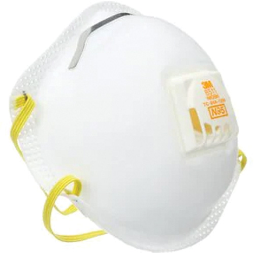 Respirateur contre les particules 8511, N95, Certifi&eacute; NIOSH Mukwa Safety Services