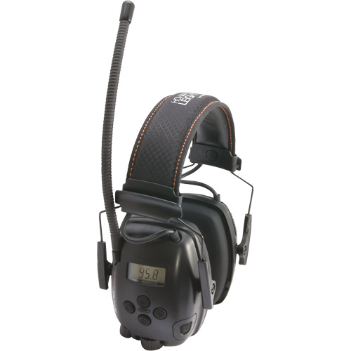 Couvre-oreilles et casque FM radio st&eacute;r&eacute;o num&eacute;rique Sync Electo de Howard Leight, Style Bandeau, 29 dB Mukwa Safety Services