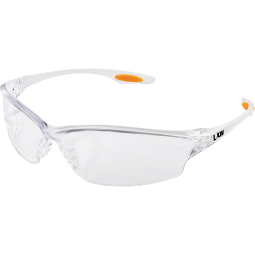 Law&reg; LW2 Safety Glasses, Clear Lens, Anti-Fog, ANSI Z87+/Meets/Exceeds CSA Z94.3 Mukwa Safety Services