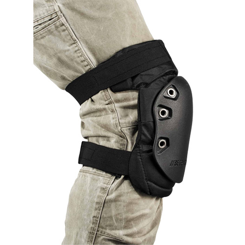 Genouill&egrave;res &agrave; coquilles rigides ProFlex 435HL Comfort Hinged, Style Boucles et crochets, Prot&egrave;ge-genoux Caoutchouc, Tampons Mousse/Gel Mukwa Safety Services