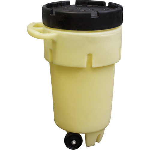 Contenant sur roues Poly-Spillpack, 50 gal. US, Mobile Mukwa Safety Services