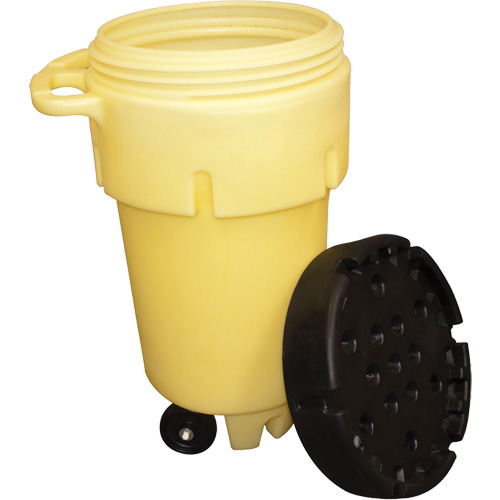 Contenant sur roues Poly-Spillpack, 50 gal. US, Mobile Mukwa Safety Services