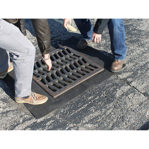 Storm Sentinel&reg; Catch Basin Insert, Oil & Sediment, 48" L x 36" W Mukwa Safety Services