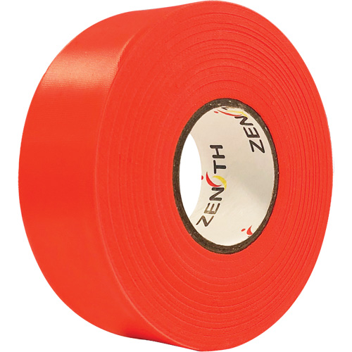 Ruban de signalisation, 1,1875" la x 164' lo, Orange fluorescent Mukwa Safety Services