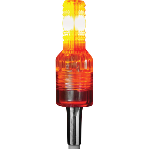Tige de s&eacute;curit&eacute; avec lumi&egrave;re DEL haute visibilit&eacute; Safety Whip Mukwa Safety Services