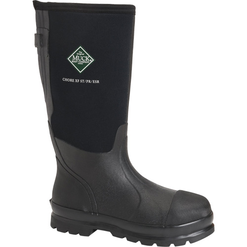 Men's Chore Classic Mid-Calf Boots, Rubber, Steel Toe, Size 5 Mukwa Safety Services