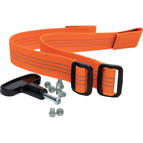 Crampons en acier & sangles de rechange pour crampons &agrave; glace Midcleat Mukwa Safety Services