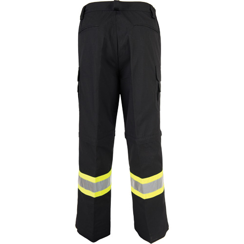 All-Season High Visibility Ventilated Pants, Poly-Cotton, 50, Black Mukwa Safety Services