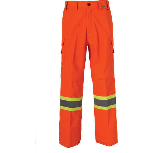 All-Season High Visibility Ventilated Mining Pants, Poly-Cotton, 38, High Visibility Orange Mukwa Safety Services