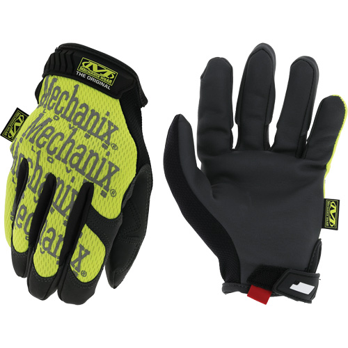 Original&reg; High-Visibility Work Gloves, Synthetic Palm, Size Medium/9 Mukwa Safety Services