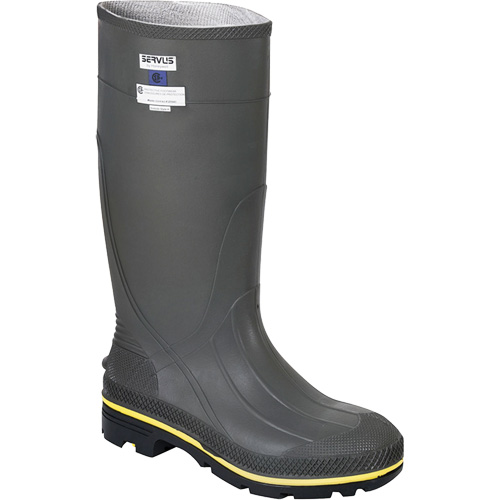 Pro&reg; Safety Boots, PVC, Steel Toe, Size 5 Mukwa Safety Services