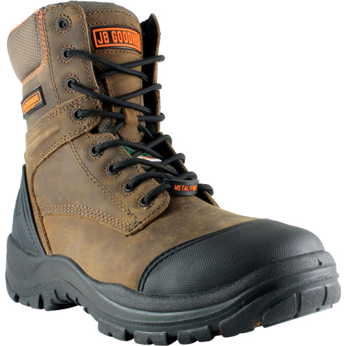 Thrasher Work Boots, Leather, Size 7, Impermeable Mukwa Safety Services