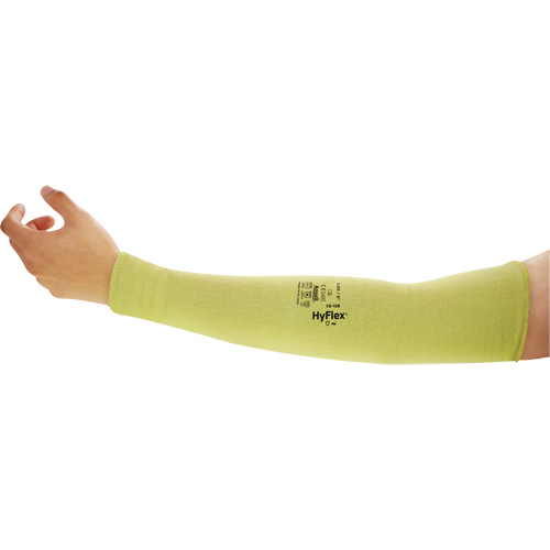 Manchon r&eacute;sistant aux coupures HyFlex Goldknit, Kevlar, 8", ASTM ANSI niveau A3/EN 388 niveau 3, Jaune Mukwa Safety Services