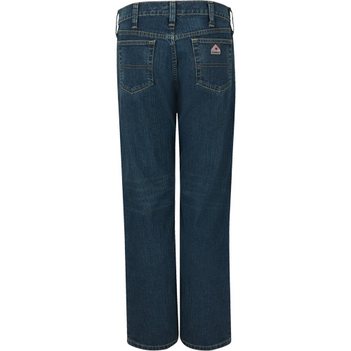 Men's Straight Fit Stretch Jeans, 30 Waist Mukwa Safety Services