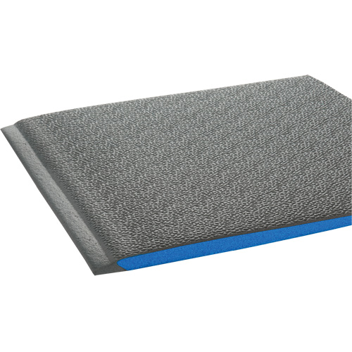 Wear-Bond Comfort-King Ergonomic Mats, Pebbled, 3' x 5' x 9/16", Grey, Vinyl Foam Mukwa Safety Services