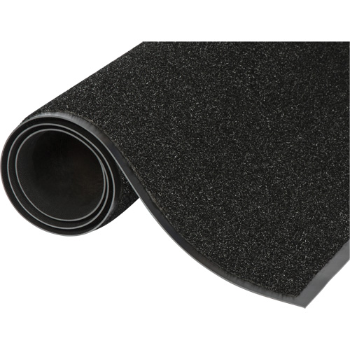 Tapis d'accueil Jasper, Essuie-pieds/grattoir, 2' x 3' x 5/16", Noir Mukwa Safety Services