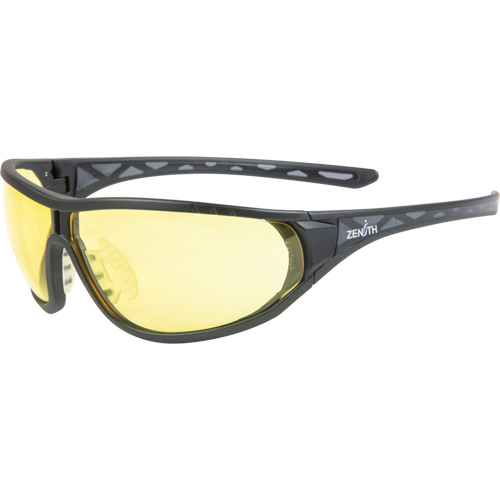 Z3000 Series Safety Glasses, Amber Lens, Anti-Scratch, ANSI Z87+/Meets/Exceeds CSA Z94.3 Mukwa Safety Services