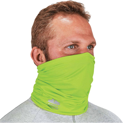 Cache-cou de refroidissement polyvalent Chill-Its, Jaune lime haute visibilit&eacute; Mukwa Safety Services