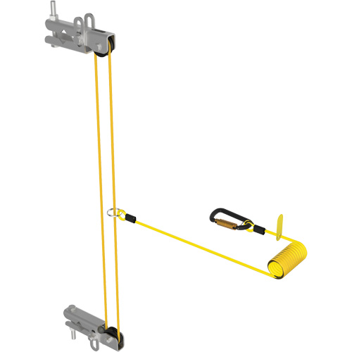 C&acirc;ble stabilisateur pour ancrage d'&eacute;chelle Mukwa Safety Services