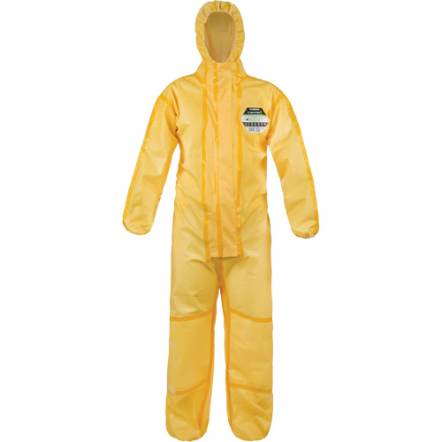 Combinaisons ChemMax 1, Poly&eacute;thyl&egrave;ne/Polypropyl&egrave;ne, 4T-Grand, Jaune Mukwa Safety Services