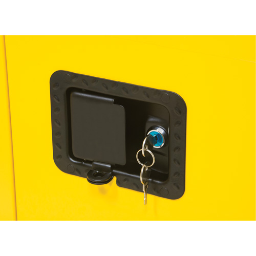 Flammable Storage Cabinet, 12 gal., 1 Door, 23" W x 35" H x 18" D Mukwa Safety Services