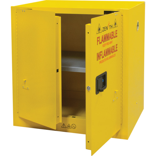 Armoire pour produits inflammables, 22 gal., 2 Porte(s), 35" La x 35" h x 22" p Mukwa Safety Services
