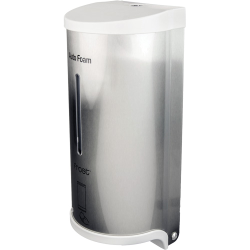 Distributeur de savon et de d&eacute;sinfectant en mousse, Sans contact, Capacit&eacute; de 800 ml, Format Vrac Mukwa Safety Services