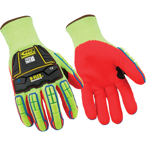 085 Cut-Resistant Gloves, Size Small/8, 13 Gauge, Nitrile Coated, HPPE Shell, ASTM ANSI Level A6 Mukwa Safety Services