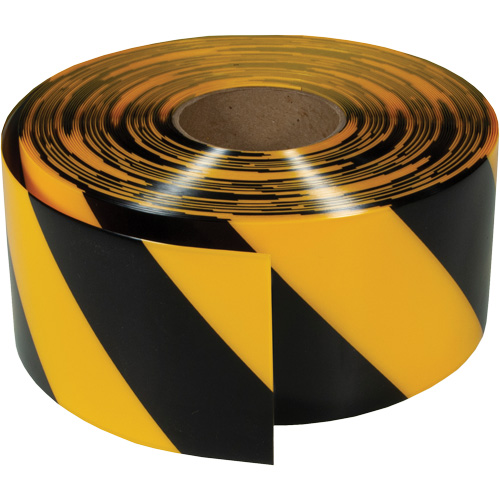 ArmorStripe&reg; Ultra Durable Floor Tape, 4" x 100', PVC, Black and Yellow Mukwa Safety Services