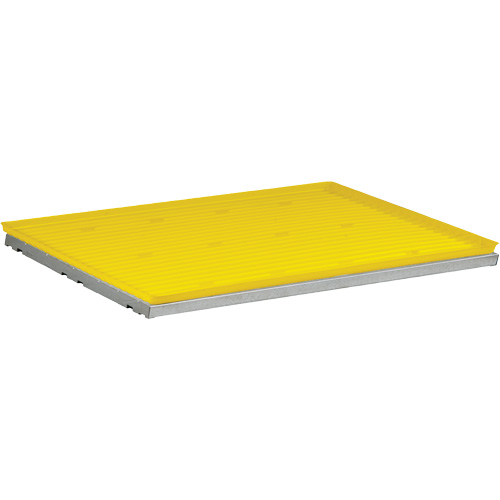 SpillSlope&reg; Safety Cabinet Shelf with Tray Mukwa Safety Services