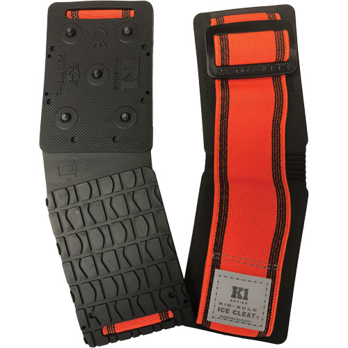 Crampons &agrave; glace minces mi-semelles, Carbure de tungst&egrave;ne, Traction Crampon, Taille unique Mukwa Safety Services