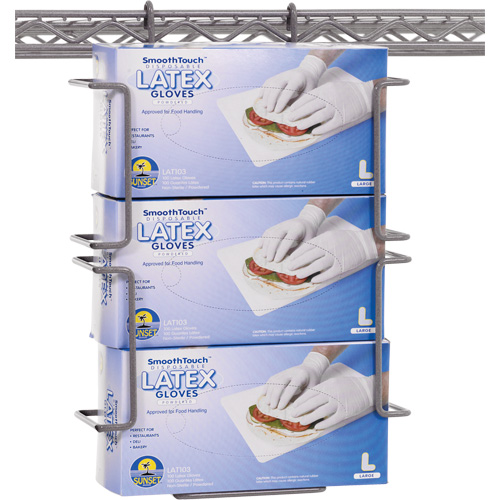 Horizontal Triple Glove Box Holder Mukwa Safety Services