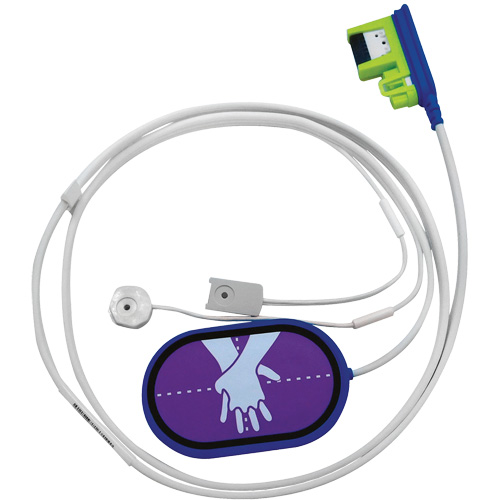 Trainer CPR Uni-Padz&reg; Electrode Training Harness, Zoll AED 3 For, Non-Medical Mukwa Safety Services