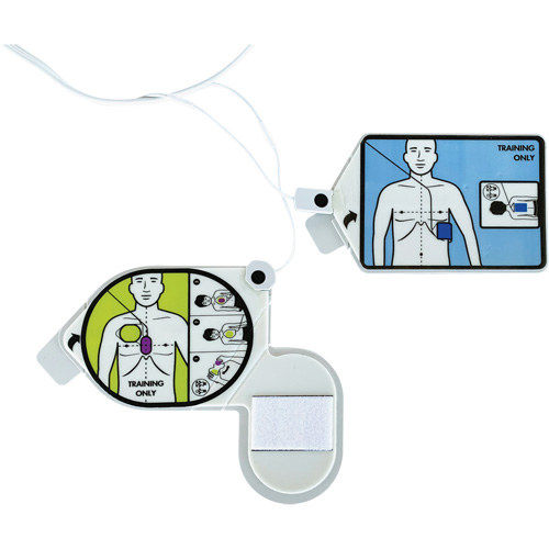 Trainer CPR Uni-Padz&reg; Electrode Replacement Adhesive Gels, Zoll AED 3 For, Non-Medical Mukwa Safety Services
