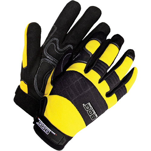 Gants performants &agrave; usage intensif avec paumes coussin&eacute;es, Taille Petit, Paume Synth&eacute;tique Mukwa Safety Services