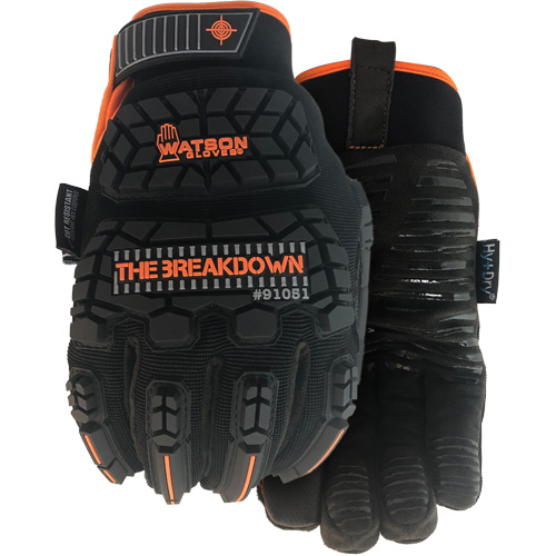 The Breakdown Cut Resistant Work Gloves, Size Small, Aramid/Polyester/Stainless Steel Shell, ASTM ANSI Level A5 Mukwa Safety Services