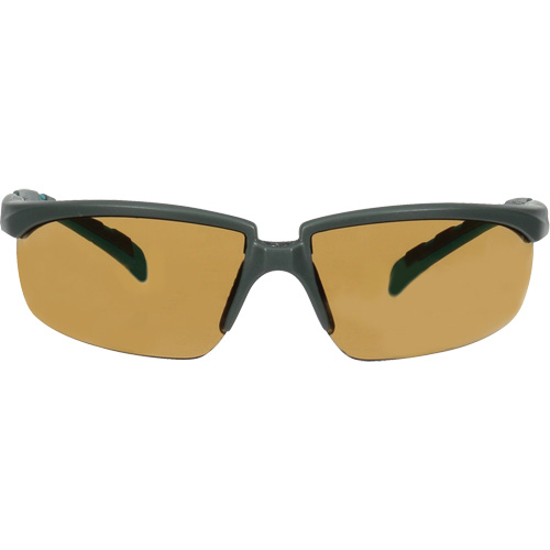 Solus 2000 Series Safety Glasses, Brown Lens, Anti-Fog/Anti-Scratch, ANSI Z87+ Mukwa Safety Services