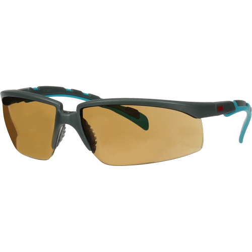 Solus 2000 Series Safety Glasses, Brown Lens, Anti-Fog/Anti-Scratch, ANSI Z87+ Mukwa Safety Services