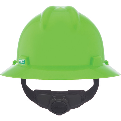 V-Gard&reg; Slotted Full-Brim Hardhat, Meets CSA Type 1, Ratchet Suspension, Non-Vented Mukwa Safety Services