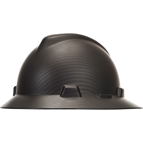 Casque de s&eacute;curit&eacute; &agrave; bordure compl&egrave;te Hydro Dip V-Gard, R&eacute;pond aux normes CSA type 1, Suspension Rochet, Non ventil&eacute; Mukwa Safety Services