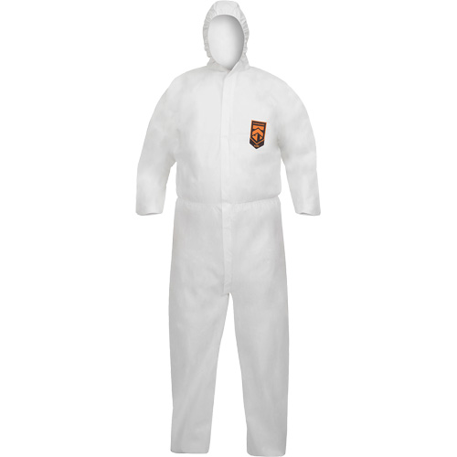 KleenGuard A40 Disposable Coveralls, Medium, White, Microporous Mukwa Safety Services