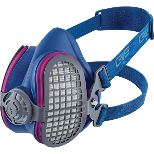 Respirateur NIOSH P100 Elipse avec filtre P100 de rechange, &eacute;lastom&egrave;re/Thermoplastique, Petit/Moyen Mukwa Safety Services