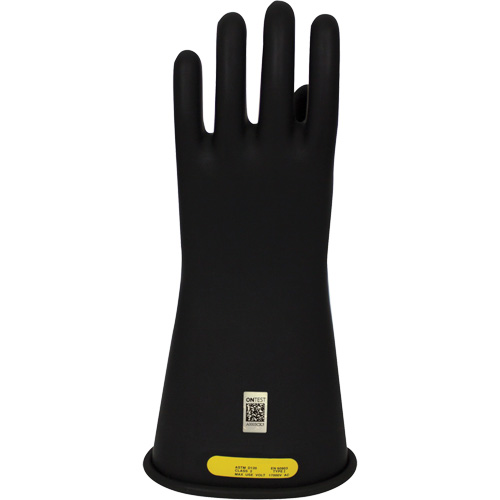 Gants en caoutchouc pour travaux &eacute;lectriques Arcguard, Taille 8, 10" lo Mukwa Safety Services