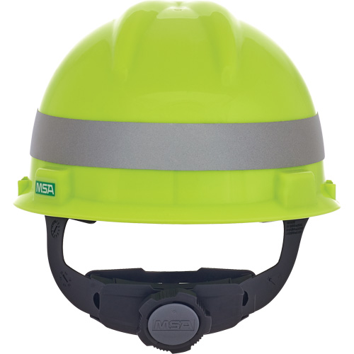 Casque de s&eacute;curit&eacute; &agrave; fentes V-Gard, R&eacute;pond aux normes CSA type 1, Suspension Rochet, Non ventil&eacute; Mukwa Safety Services