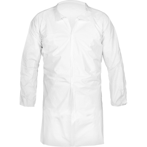 Sarrau de laboratoire MicroMax NS, Microporeux, Blanc, Moyen Mukwa Safety Services
