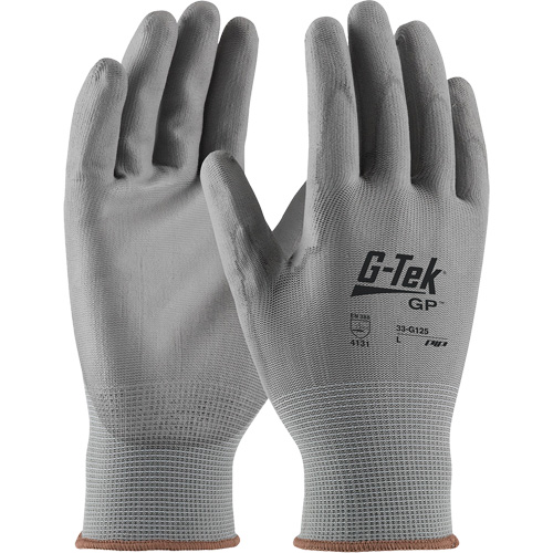 G-Tek&reg; GP Coated Gloves, 2X-Large, Polyurethane Coating, 13 Gauge, Nylon Shell Mukwa Safety Services
