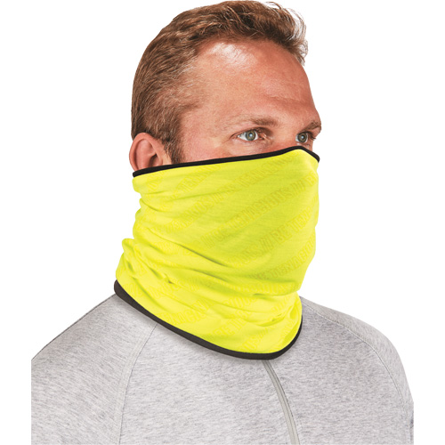 Cache-cou isol&eacute; r&eacute;versible N-Ferno 6491, Lime, Molleton/Polyester Mukwa Safety Services